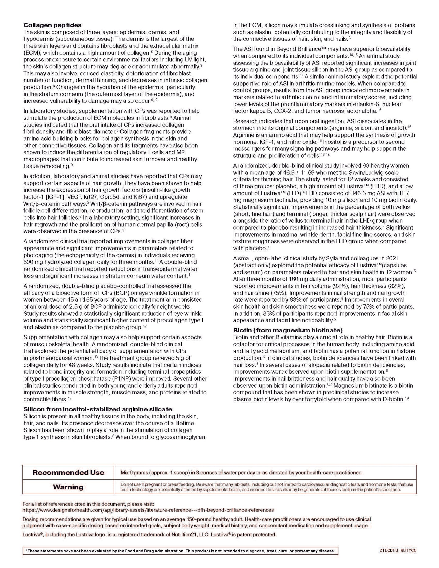 Beyond Brilliance- shine and sustain from the inside out