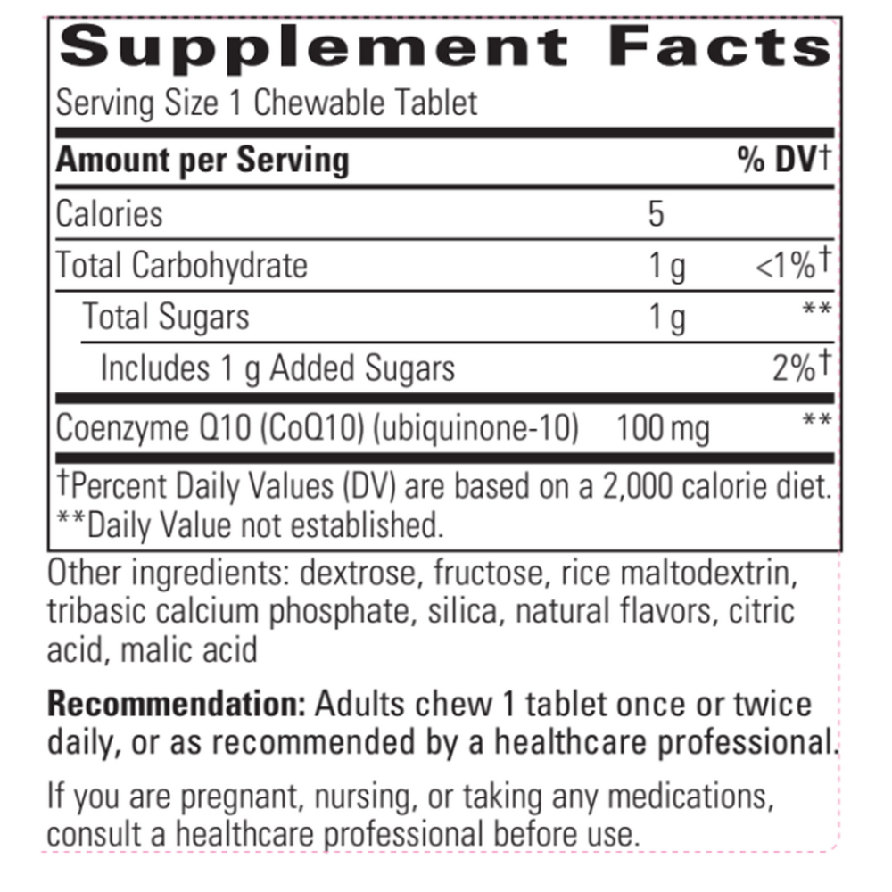 Vitaline CoQ10 Coenzyme Q10 (CoQ10) (ubiquinone) — 100 mg