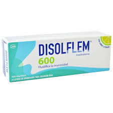 DISOLFLEM NAC 600mg/sachet powder