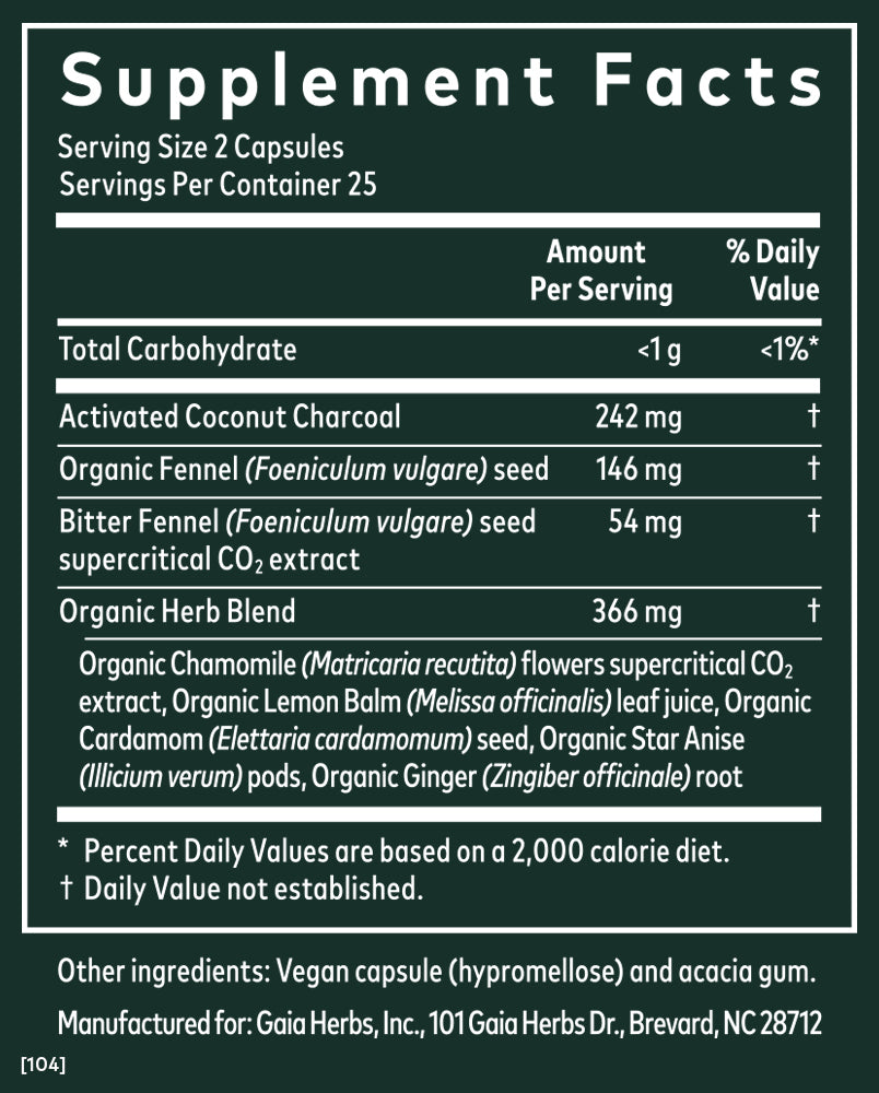Gas and Bloating DIgestive Support