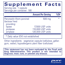 Pancreatic Enzyme Formula