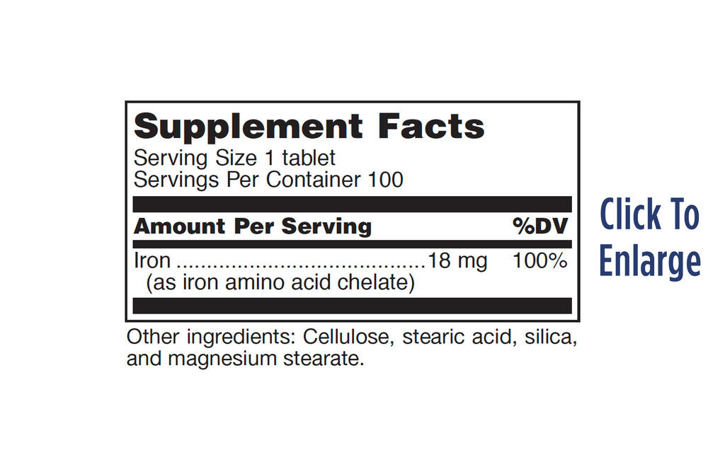 Amino Iron 100 tablets