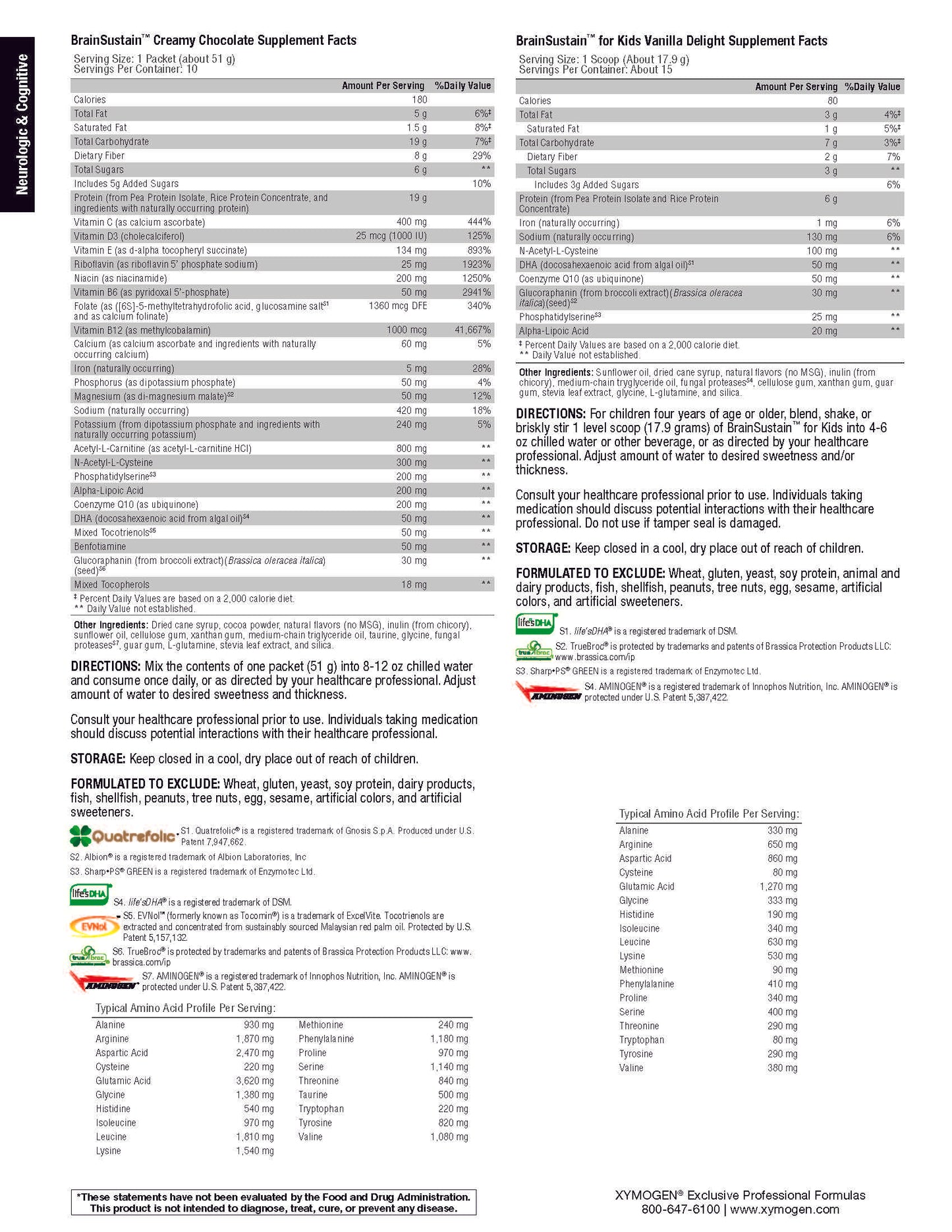 Brain Sustain 10 pouch system
