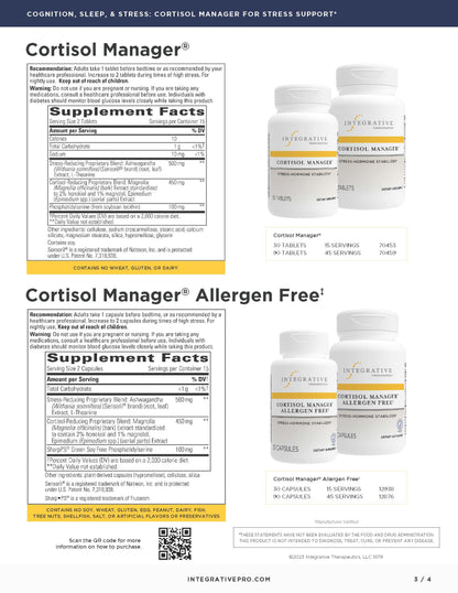 Cortisol Manager 30 tablets