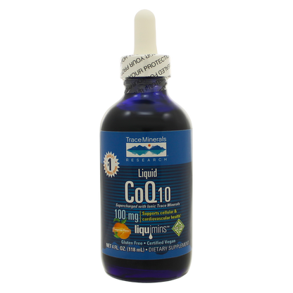 Liquid CoQ10 100 mg 118 mil Trace Minerals
