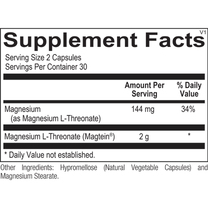 Magnesium L-Threonate (Magtein)