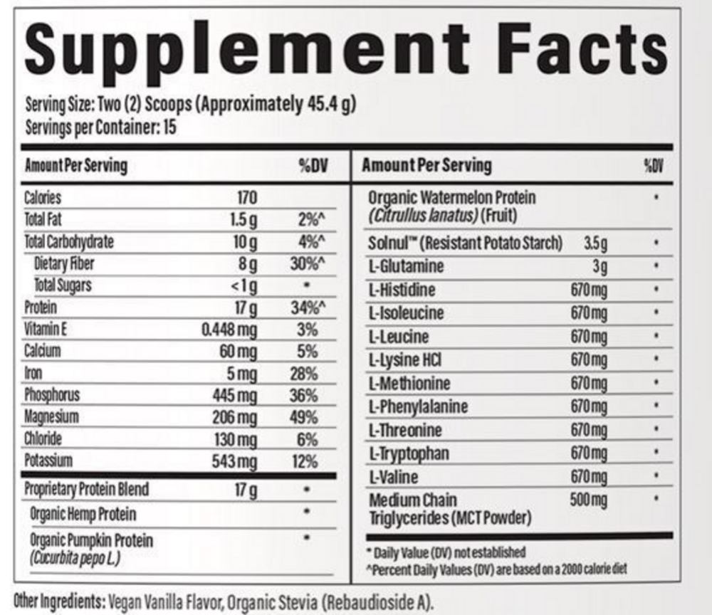 Mega Hemp Protein Powder