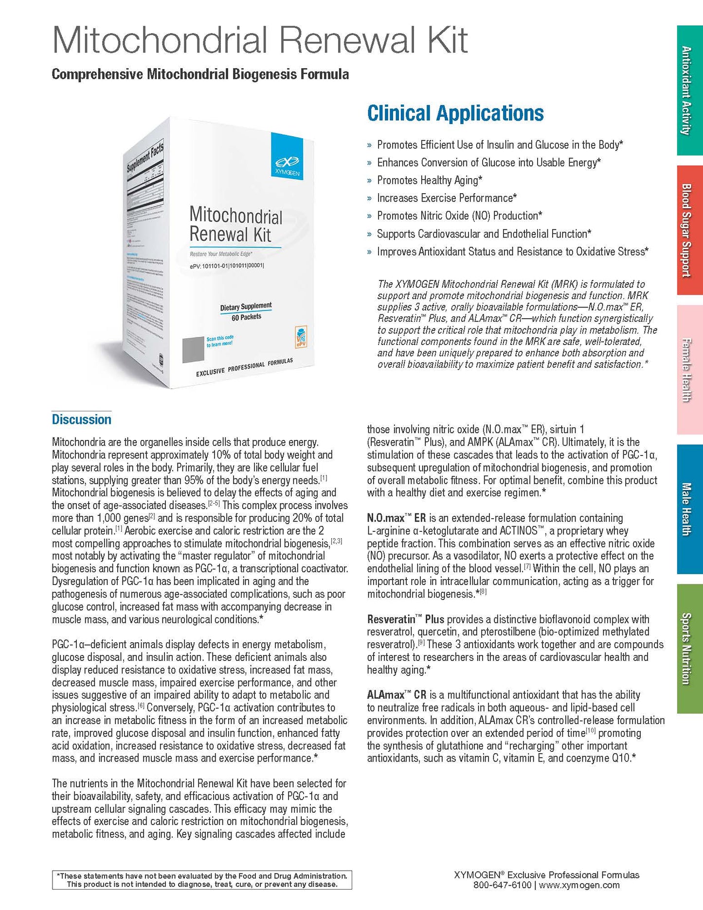 Mitochondrial Renewal Packet