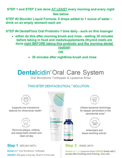 Dentalcidin Oral Microbiome Toothpaste