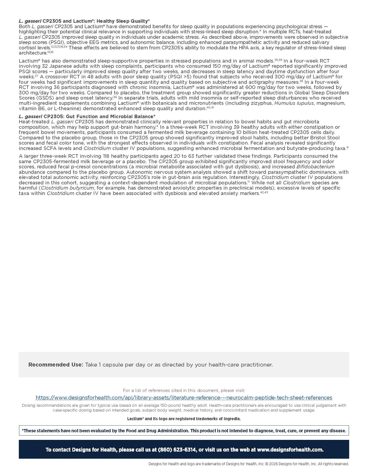 NeuroCalm Peptide