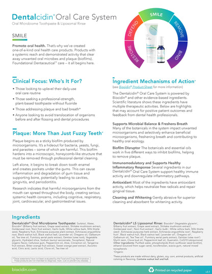 Dentalcidin Oral Microbiome Toothpaste