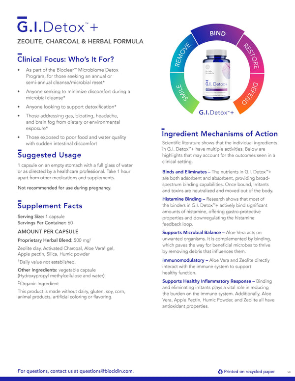GI DeTox+ - Your Holistic Doc