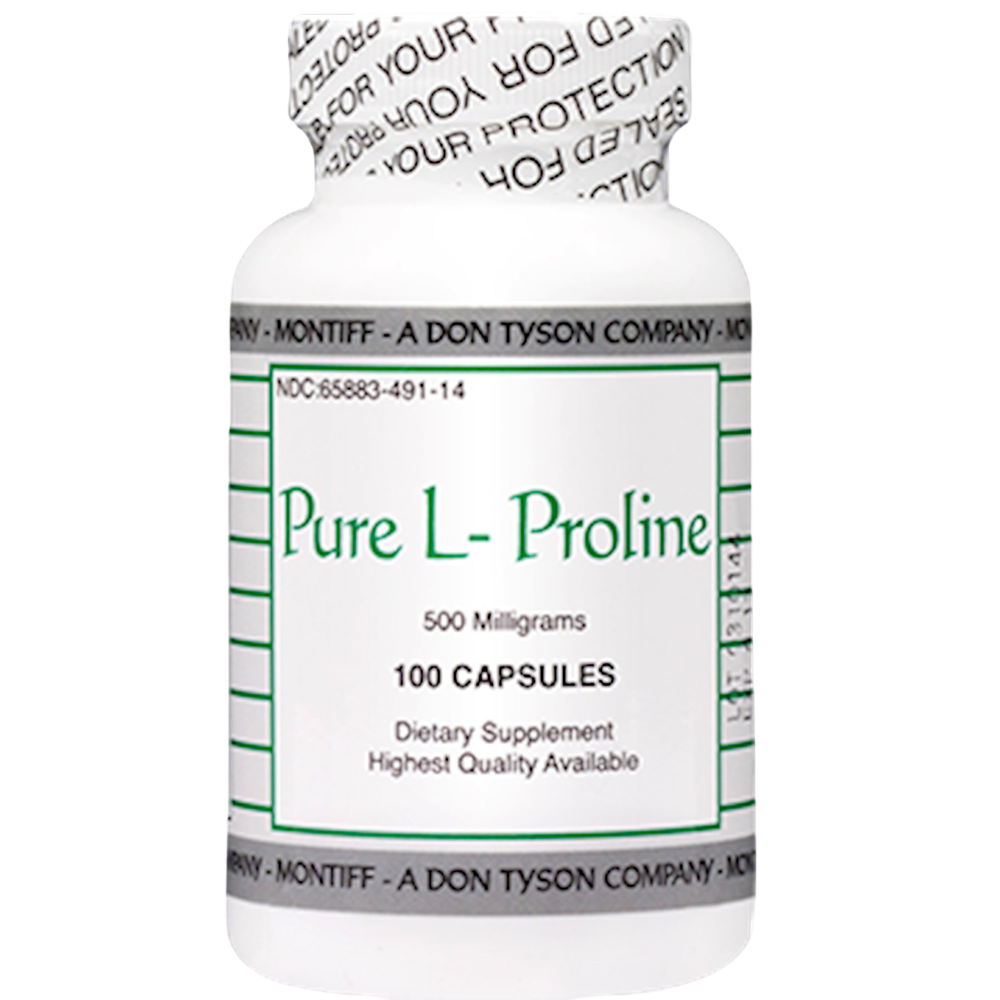 L- Proline 500mg 100 capsules