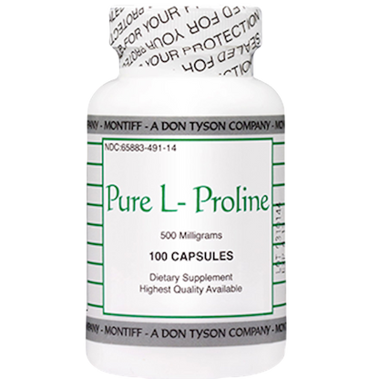 L- Proline 500mg 100 capsules