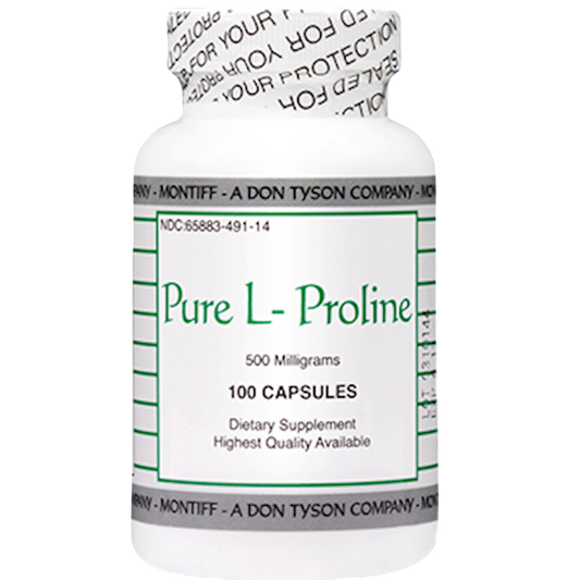 L- Proline 500mg 100 capsules