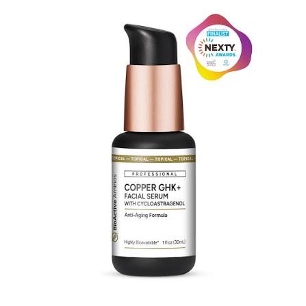Copper GHK+Facial Serum Serum with Cycloastragenol