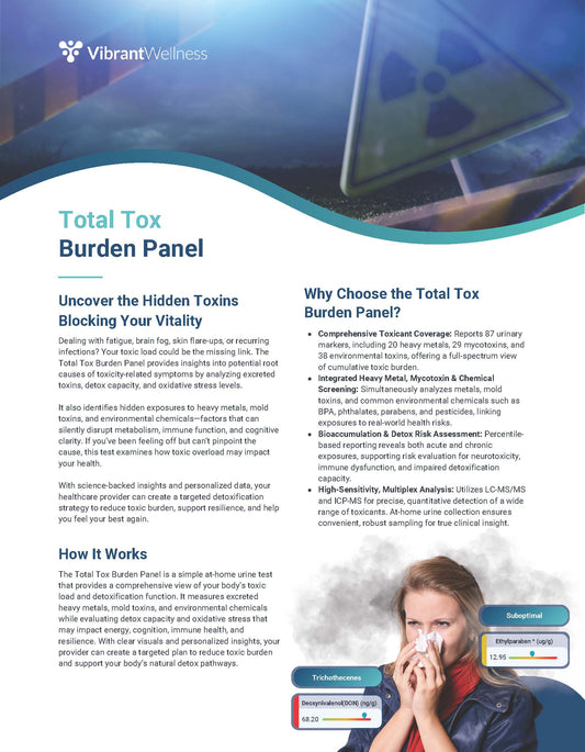 TOTAL TOXIN BURDEN