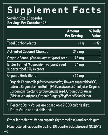 Gas and Bloating DIgestive Support