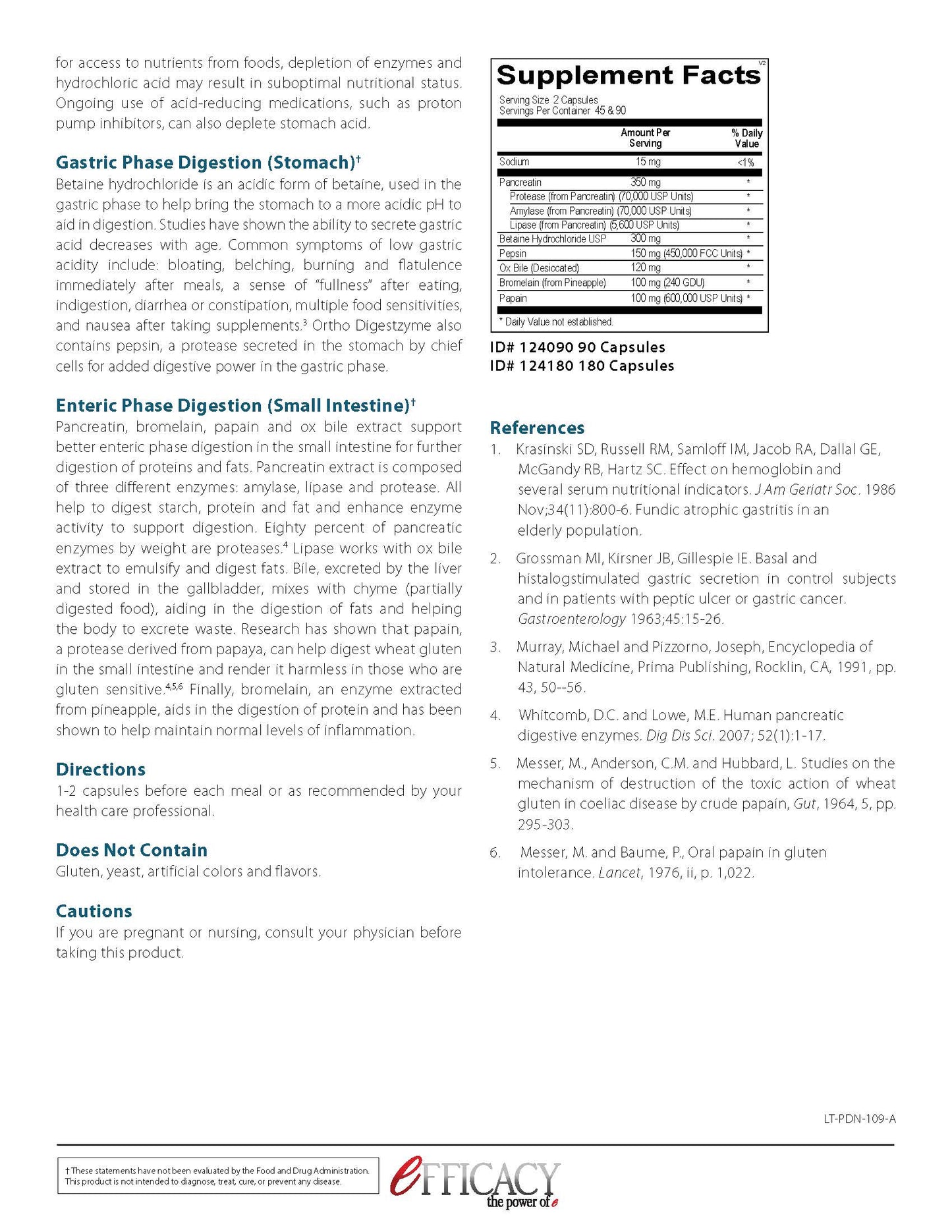 Ortho Digestzyme