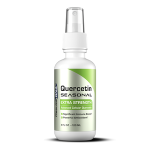 Quercetin seasonal throat spray