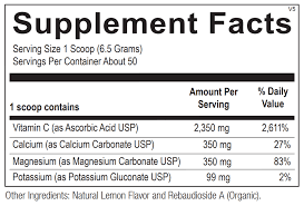 Buffered Lemon C Powder