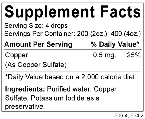 Body Bio Copper Liquid  //