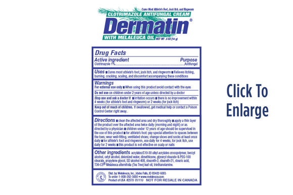 MelaLeuca Dermatin Anti-Fungal Cream