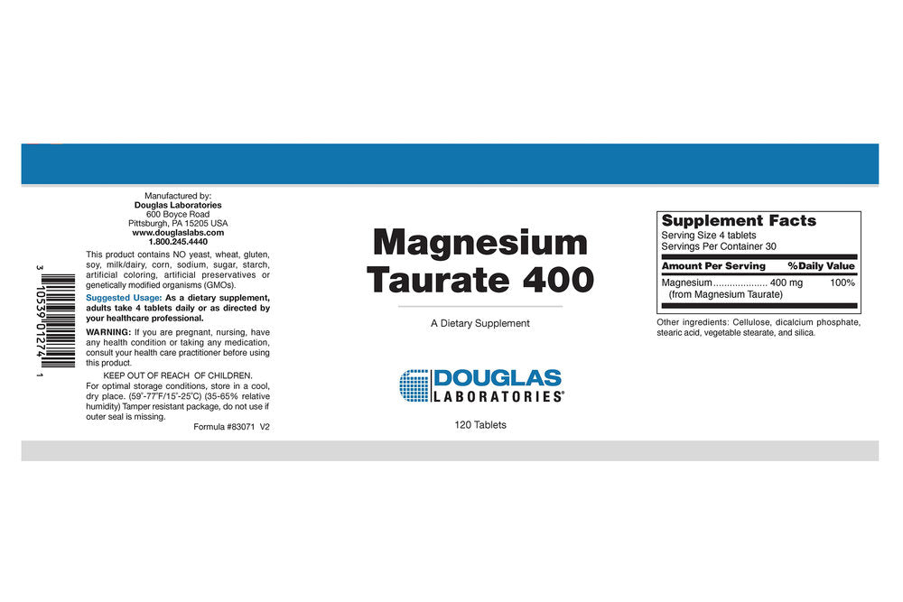 Magnesium Taurate 400