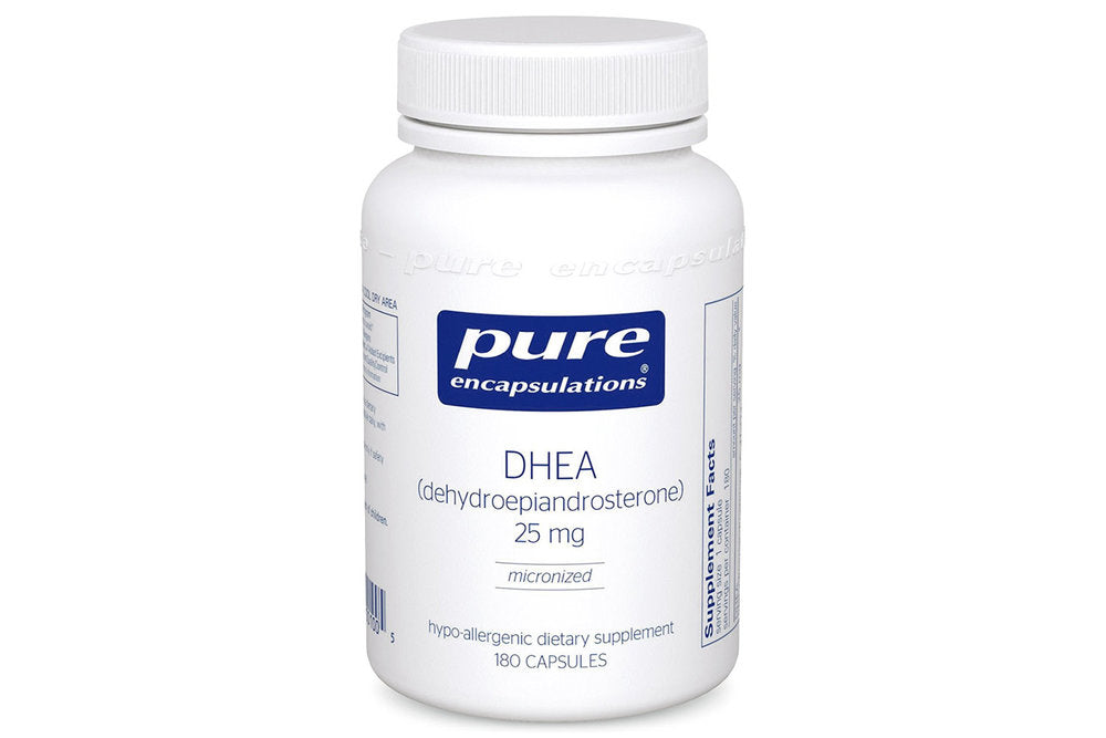 DHEA 25 mg // purchase in our Fullscript store click link for access