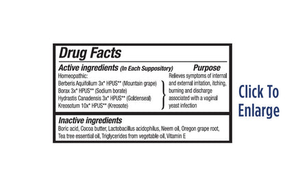 Yeast Arrest 14 suppositories