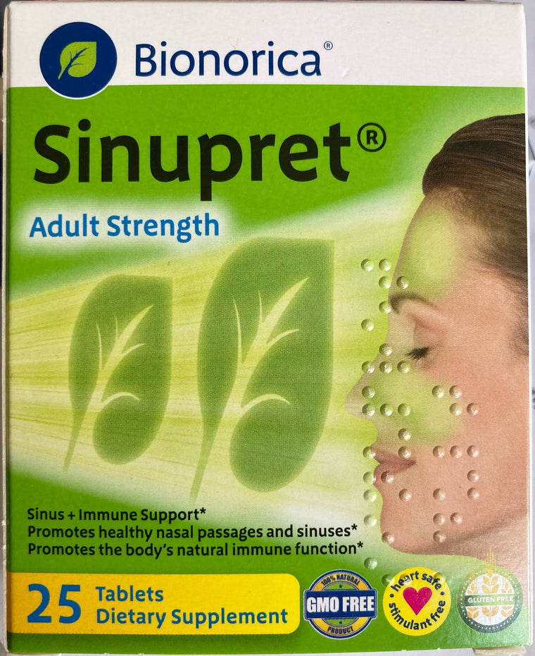 Sinupret Adult Sinus + Immune Support