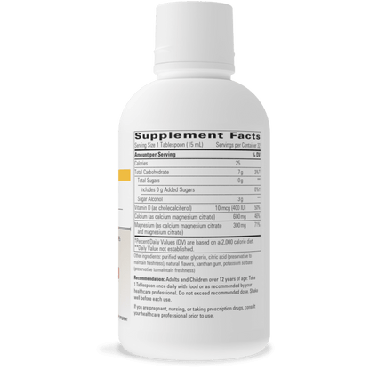 Liquid Calcium/Magnesium 2:1 ratio