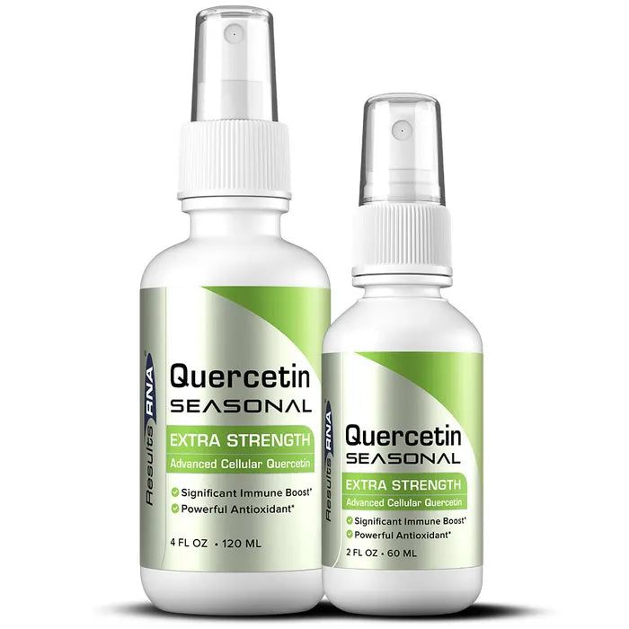 Quercetin seasonal throat spray  // purchase in our Fullscript store