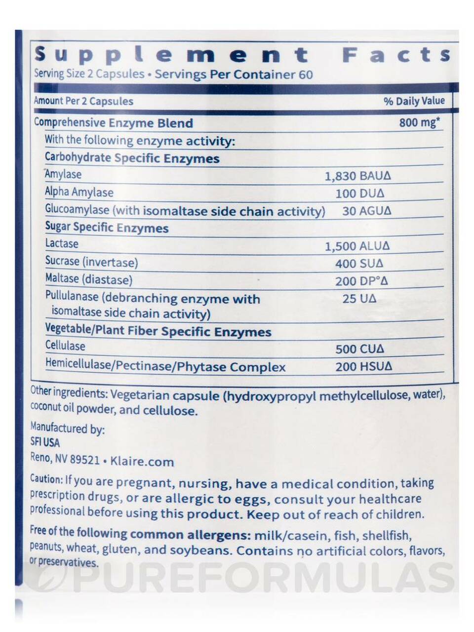 Vital-Zymes Complete 120 vegcaps